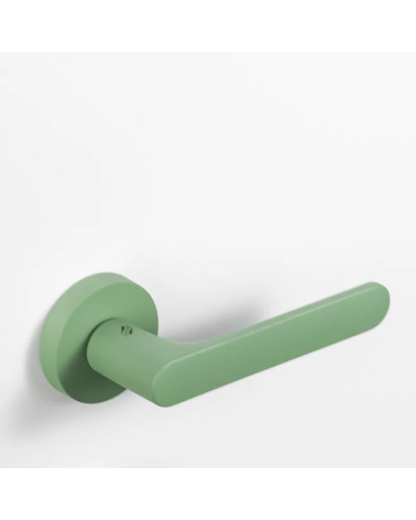 Puxador de porta cor VERDE ervilha - Moon One Ronde
