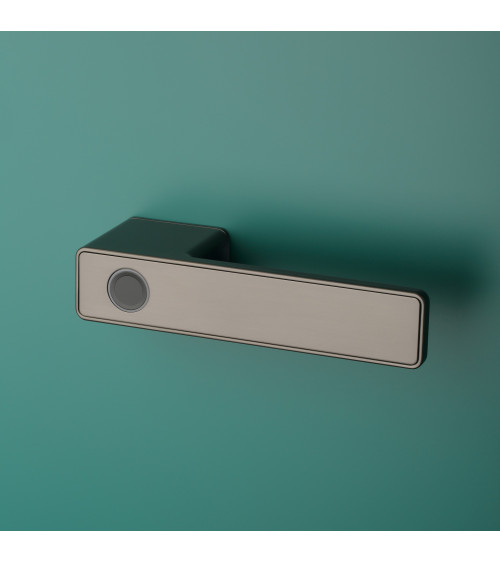 Puxador de porta eletrónico moderno MAHONIA puxador design para destro seguro por uma mão
