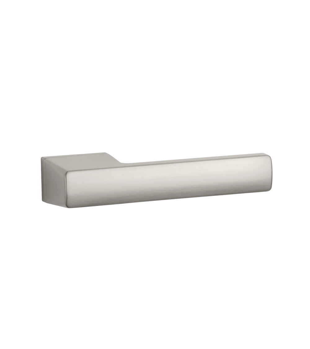Puxador de porta em níquel acetinado BRISA design
