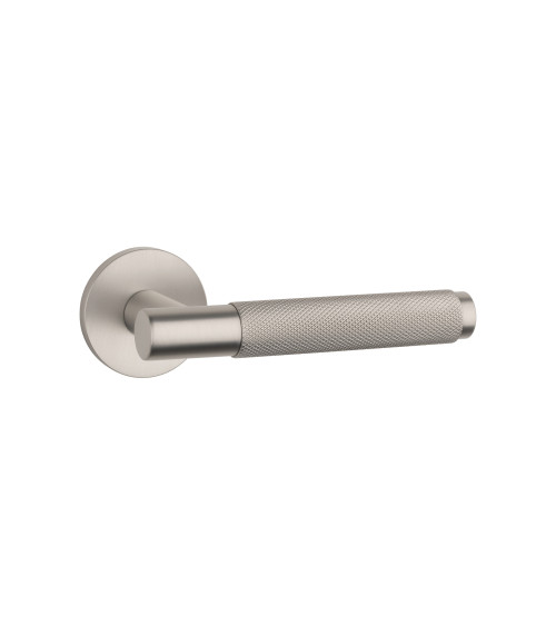 Puxador de porta níquel acetinado MOLINIA ferragens design