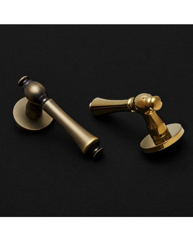 Puxador de Porta Bronze Luxuoso e Subtil - Modelo FADO