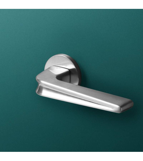 Puxador de porta cromo acetinado RADIUS puxador design