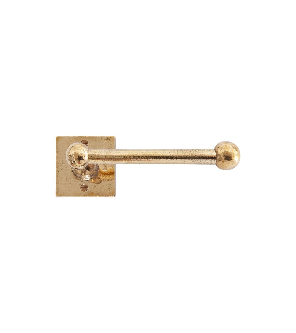 Suporte de papel higiénico em acabamento bronze bruto polido