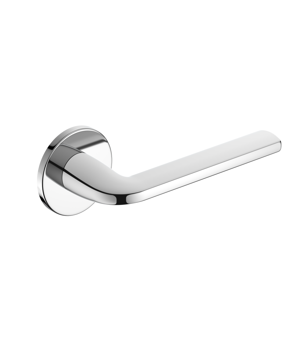 Puxador de porta em zamak Scandi ferragens design