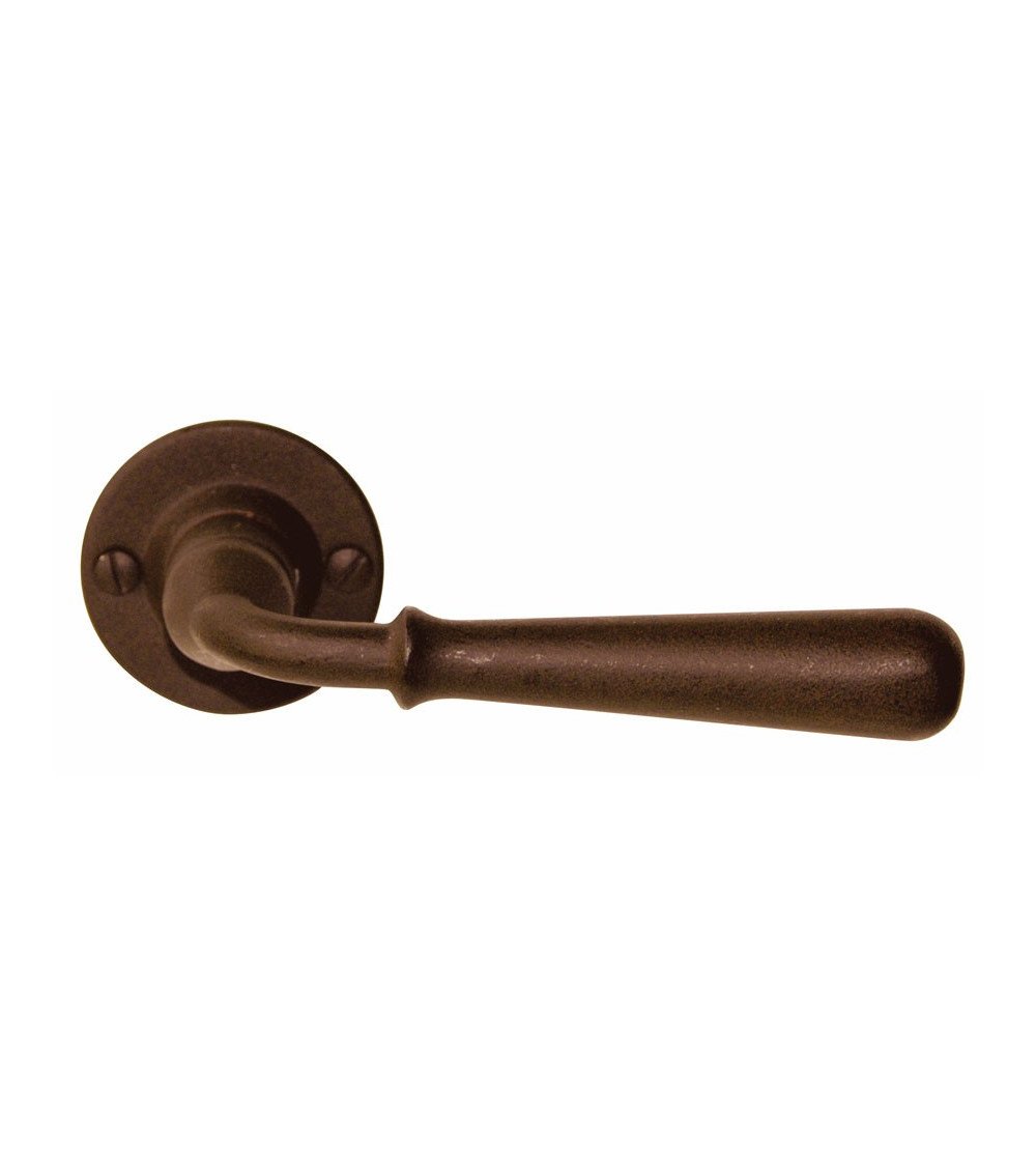 Puxador de porta cor preta HINON redondo - puxador design