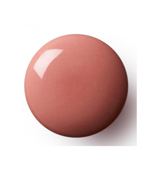 Botão de móvel em porcelana Anne Black model Shiny Glossy
