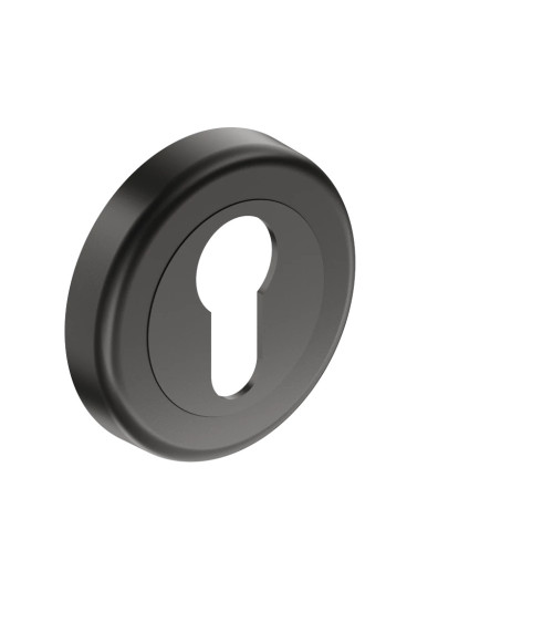 Escudo de porta chave i preto CO R OB puxador design
