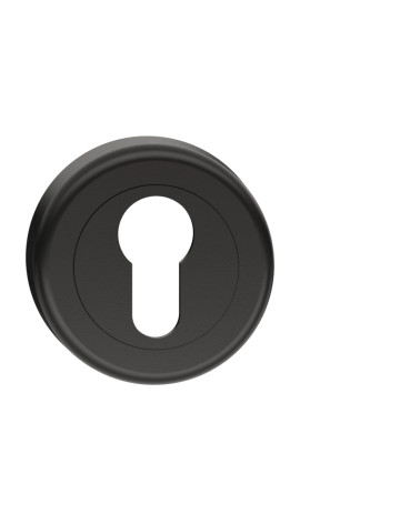 Escudo de porta chave i preto CO R OB puxador design