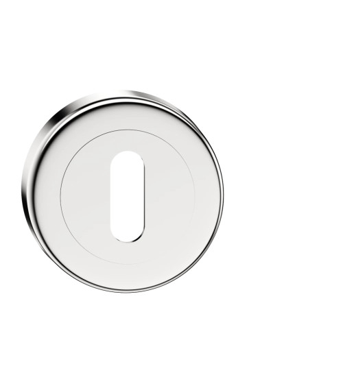 Escudo de porta chave L cromado polido CO R OB puxador design