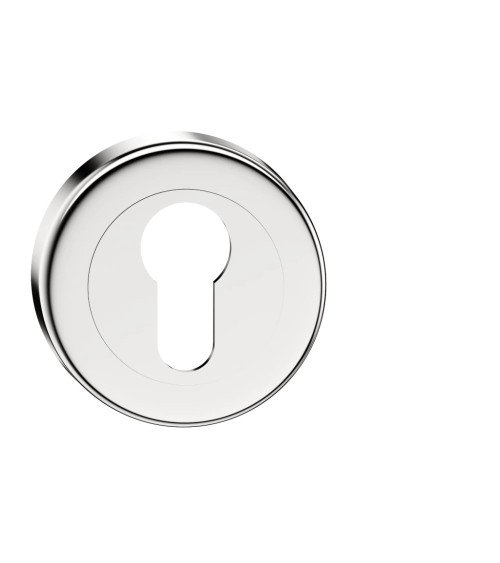 Roseta de porta chave i cromo polido CO R OB puxador design