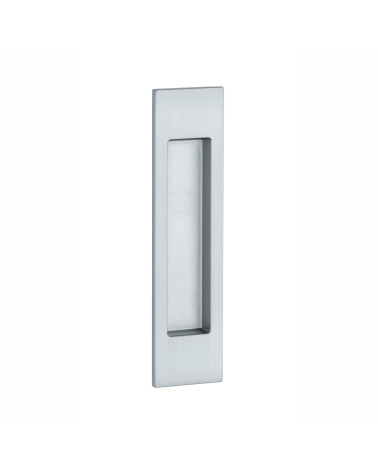 Puxador de porta deslizante cromo acetinado APRILE 7039 ferragens design