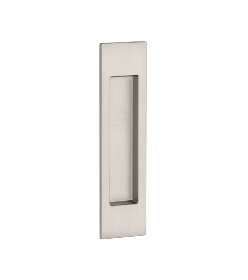 Puxador de porta deslizante níquel acetinado APRILE 7039 ferragens design