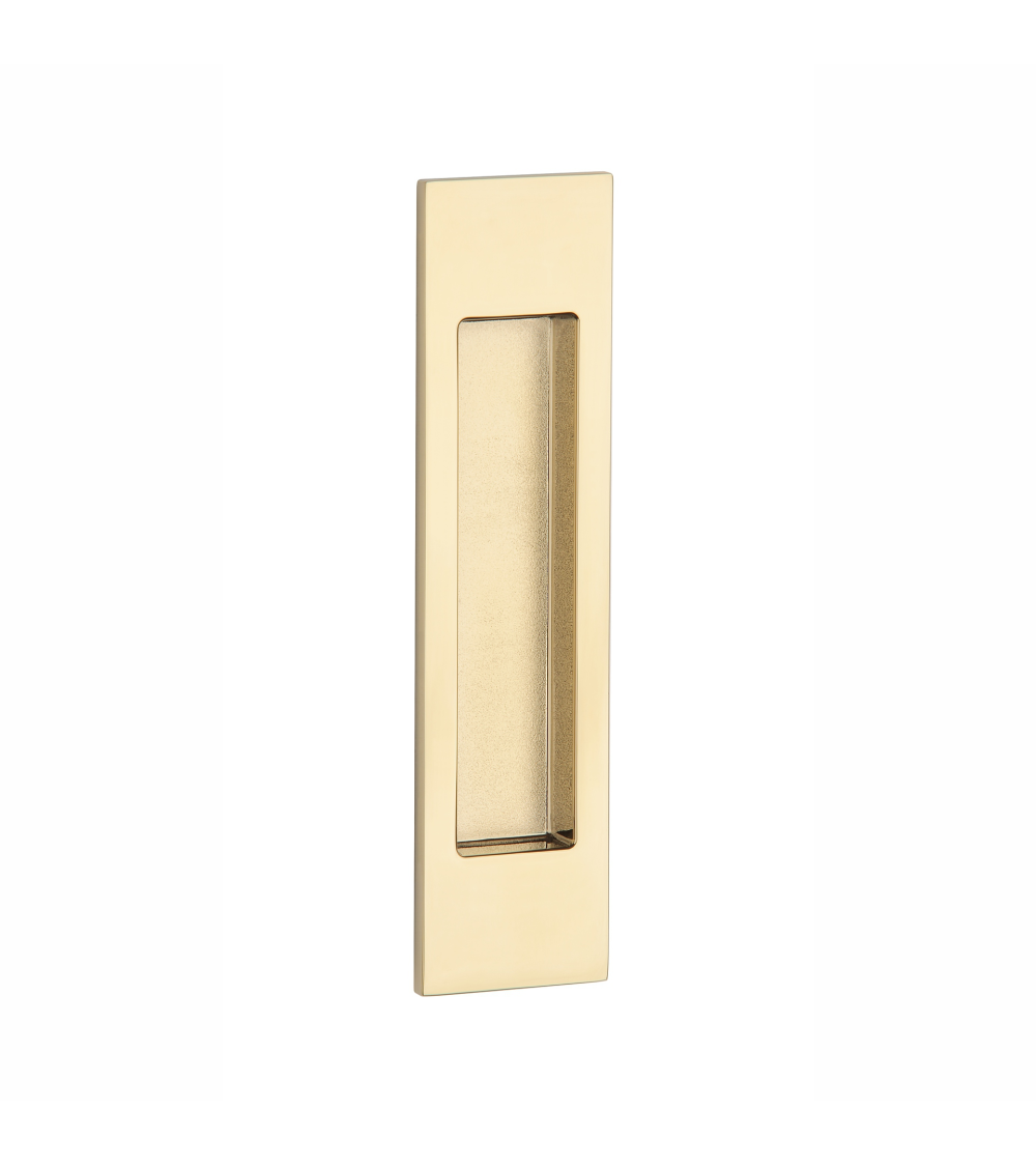 Puxador de porta deslizante dourado brilhante APRILE 7039 ferragens design