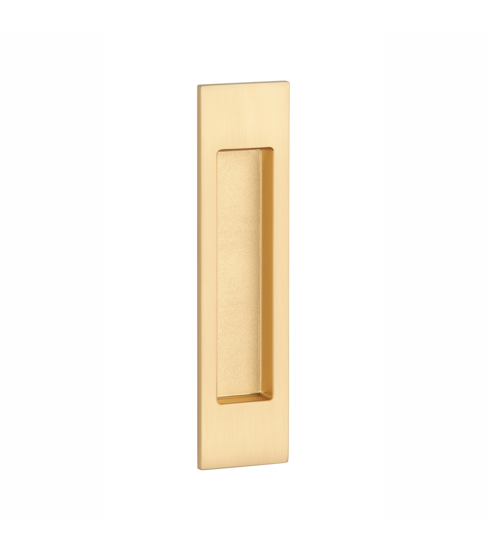 Puxador de porta deslizante dourado mate APRILE 7039 ferragens design