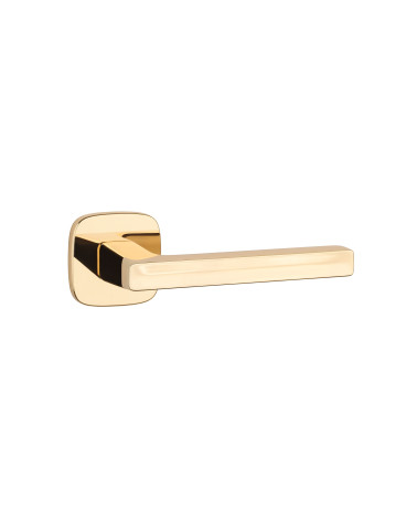 Puxador de porta ouro polido PEA design