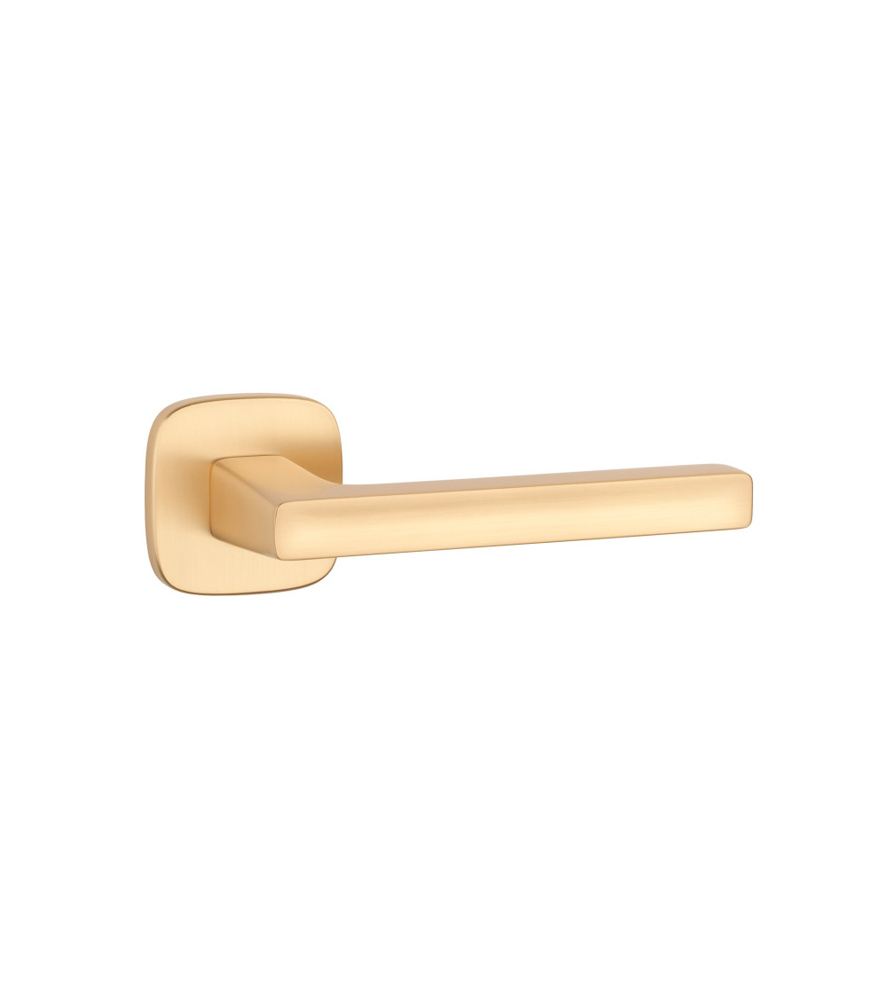 Puxador de porta ouro mate PEA design