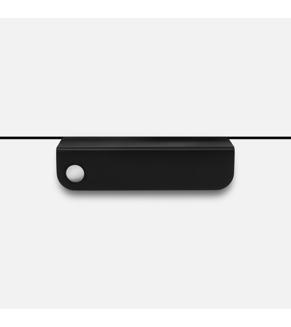 Puxador de móvel industrial EDIT O BLACK design