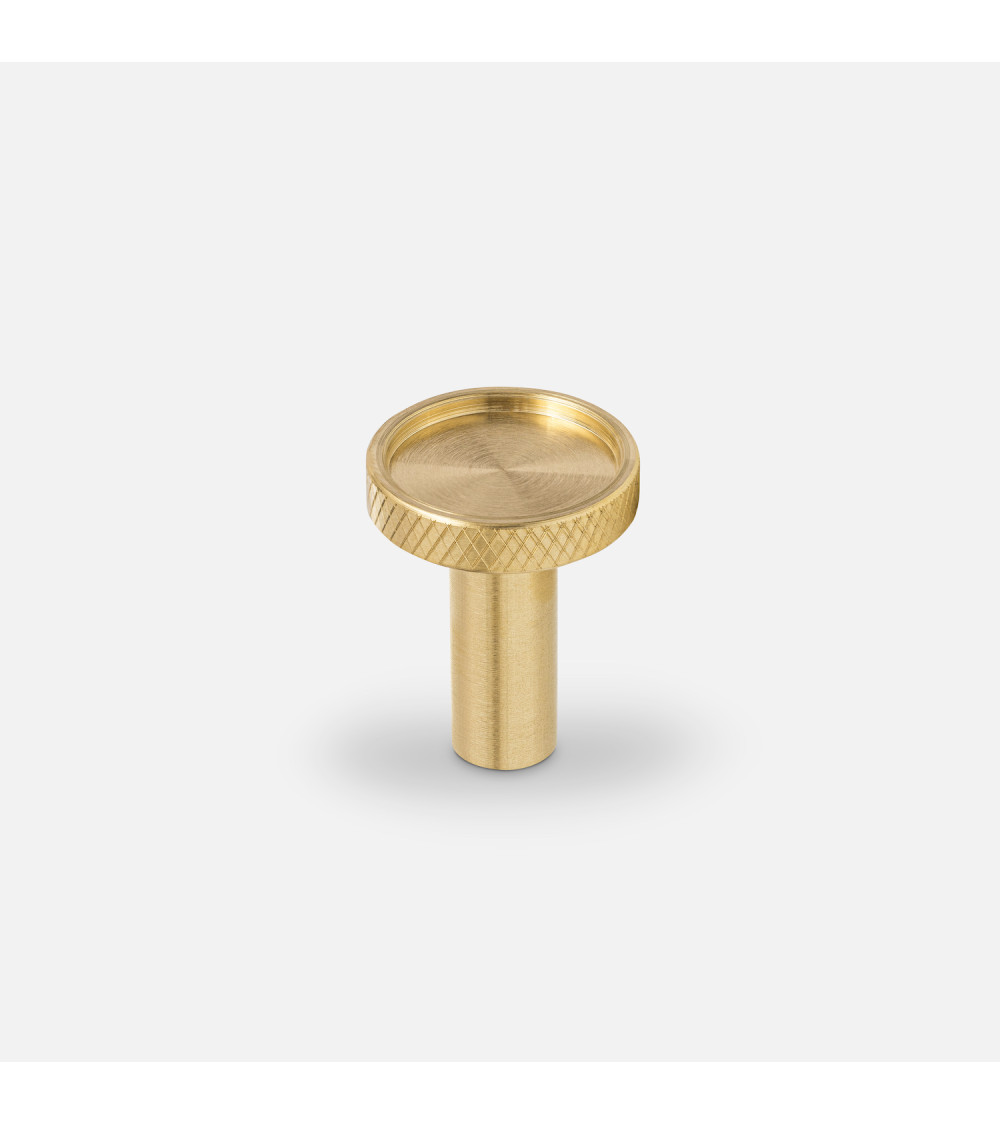 Botão de móvel em latão VERA S puxador design