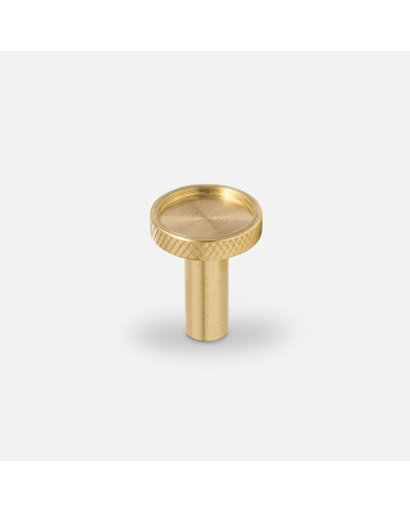 Botão de móvel em latão VERA S puxador design