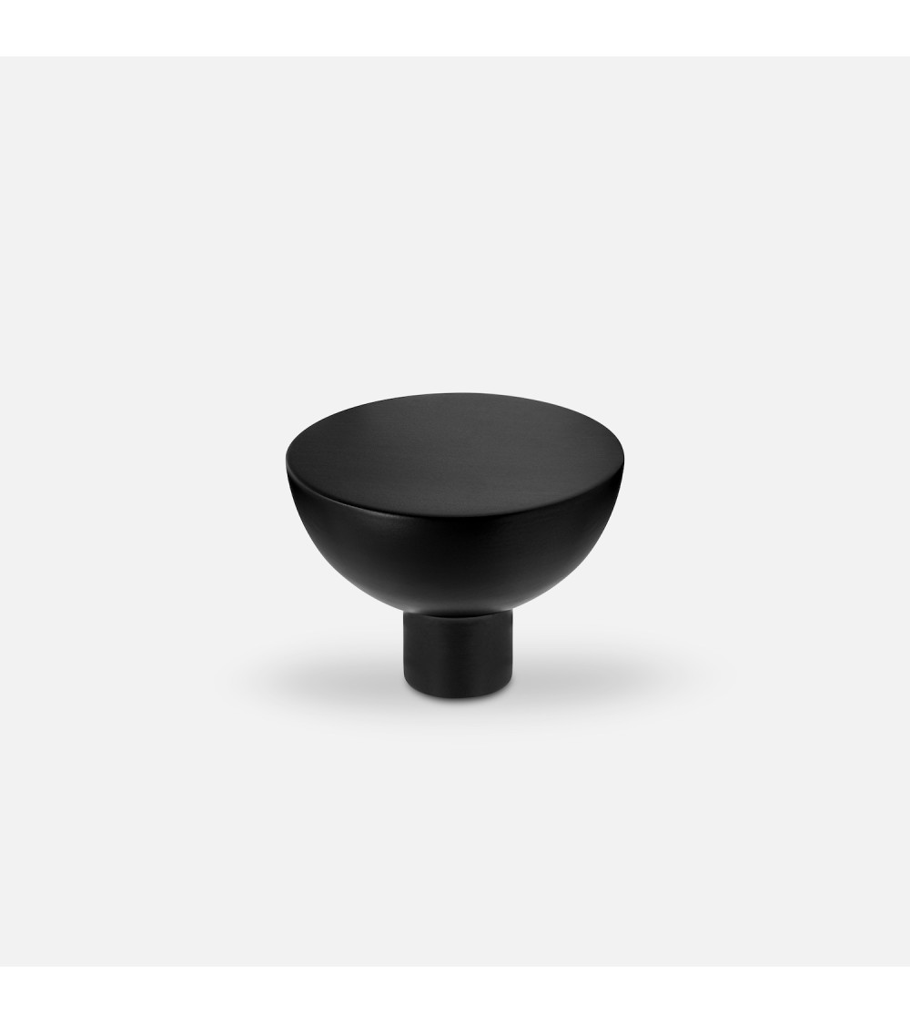 Botão de móvel preto LUNA M puxador design
