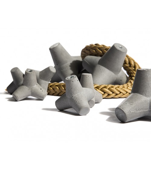 Gancho de parede em betão / Botão de móvel Marine Made in Grèce - puxador design
