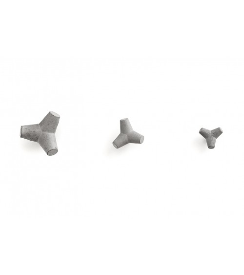 Gancho de parede em betão / Botão de móvel Marine Made in Grèce - puxador design