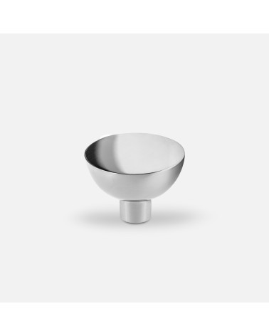 Botão de móvel cromado polido LUNA M design