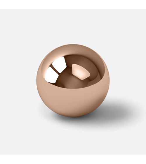 Botão de móvel cobre ODETE M puxador design
