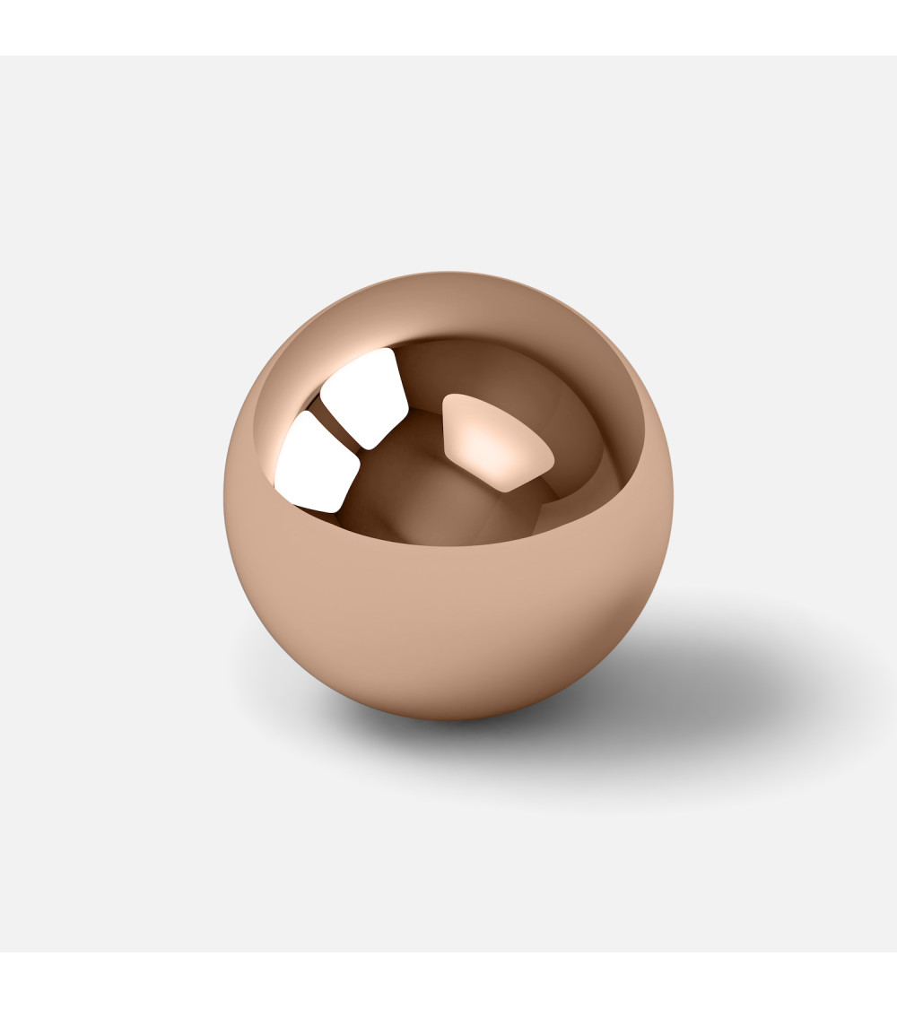 Botão de móvel cobre ODETE M puxador design