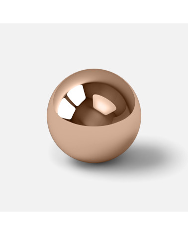 Botão de móvel cobre ODETE M puxador design