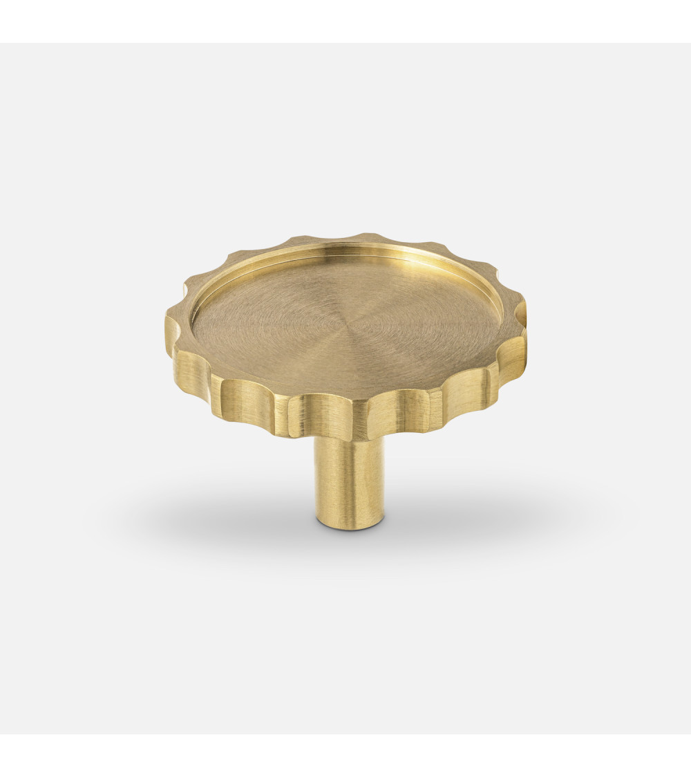 Botão de móvel dourado polido LEXI design