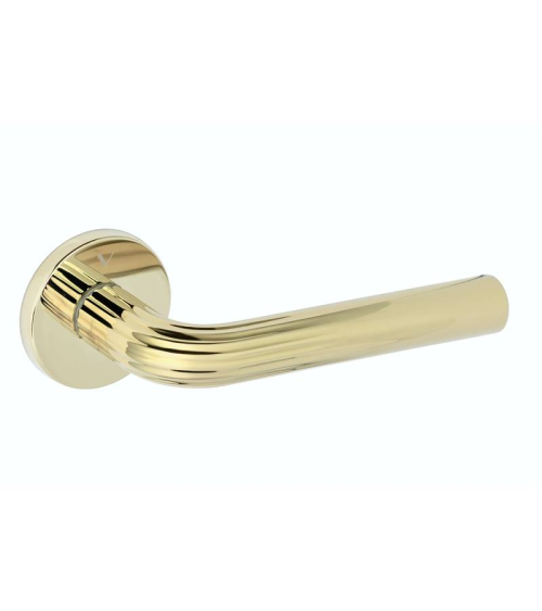 Puxador de porta ouro polido Frella puxador design
