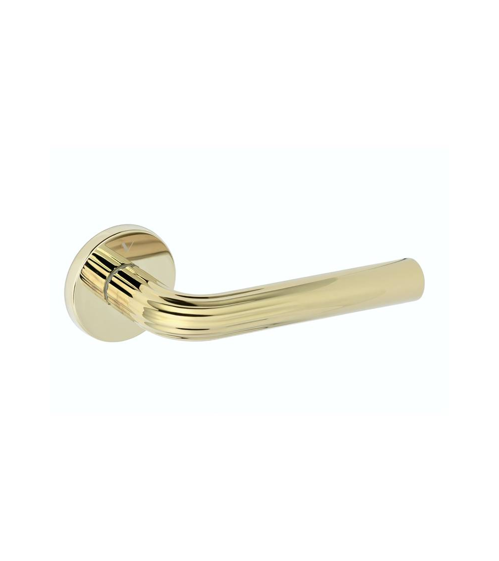 Puxador de porta ouro polido Frella puxador design