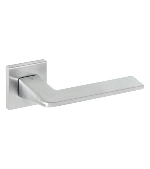 Puxador de porta cromado escovado Vava ferragens design