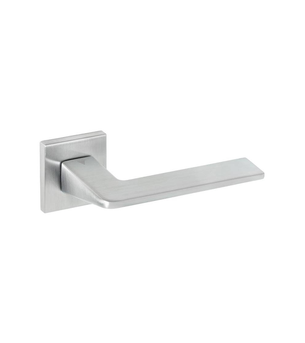 Puxador de porta cromado escovado Vava ferragens design