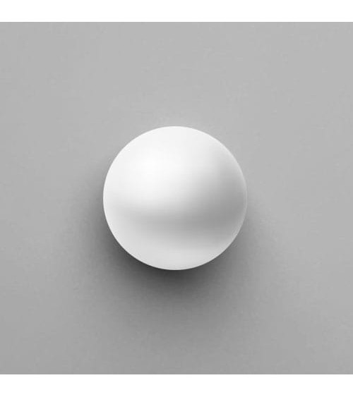 Botão de móvel branco ODETE puxador design