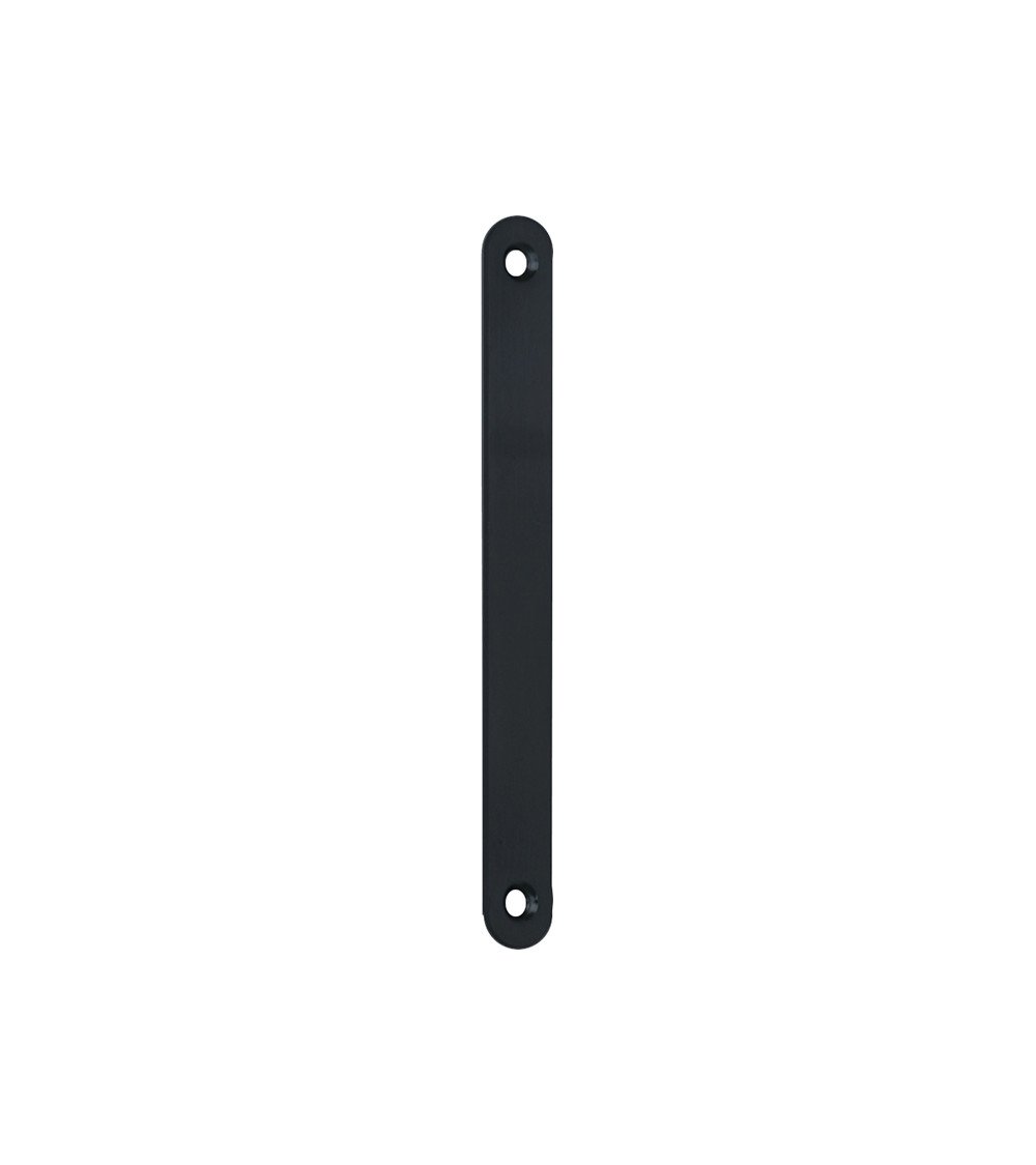 Platina para porta de correr cor preto mate