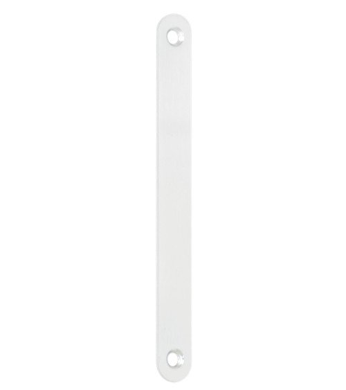 Platina para porta de correr cor branco mate