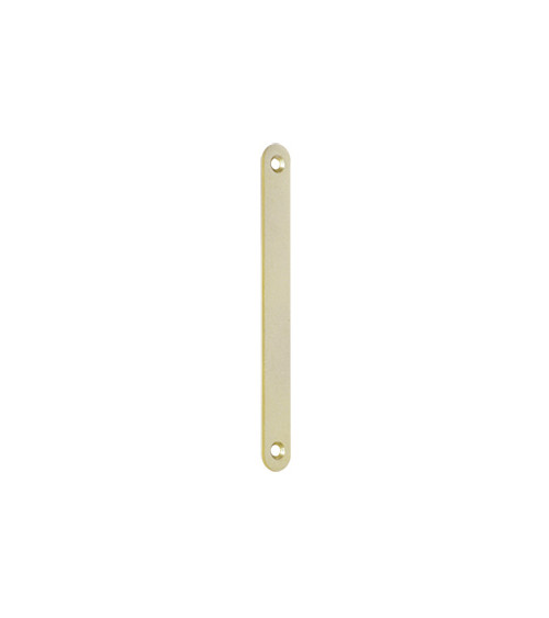 Platina para porta de correr cor dourado acetinado