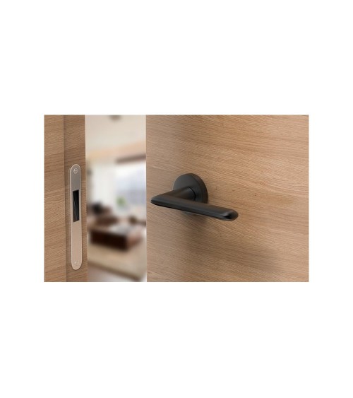 Puxador de porta preto Spark design