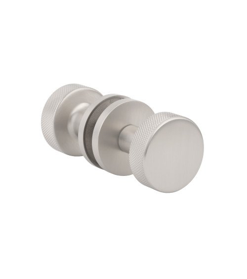Botão de porta níquel acetinado TUJA puxador design