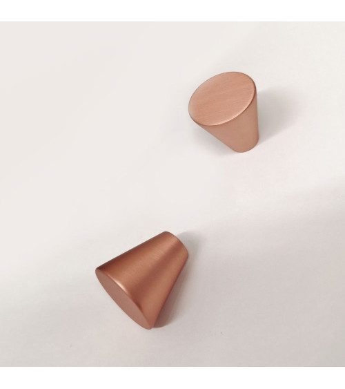 Botão de móvel cobre AMBIENT puxador design