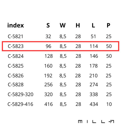 Puxador de móvel cromado polido CAMPANA puxador design