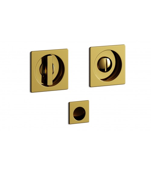 Puxador para porta deslizante em ouro acetinado MANDELLI 1108TN/S puxador design