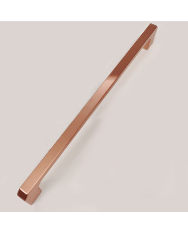 Puxador de móvel cobre CAMPANA design vista de cima