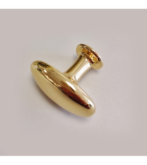 Botão de móvel dourado polido NAPOLI puxador design