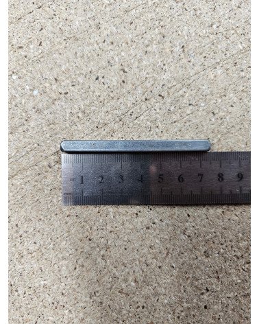 Quadrada de 6 de 75mm de comprimento para WC com uma régua