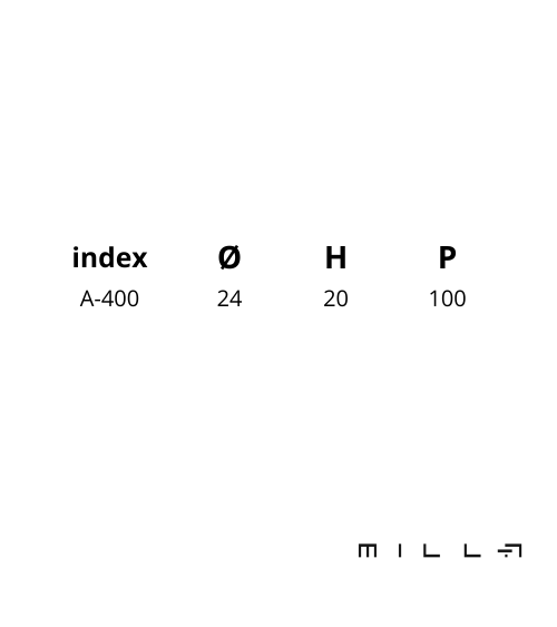Botão de móvel branco SYDNEY puxador design