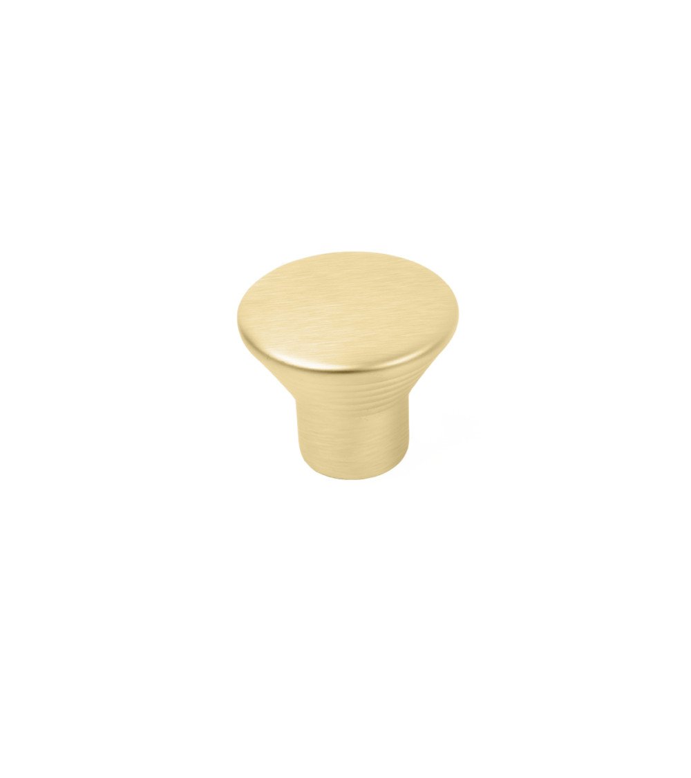 Botão de móvel SYDNEY dourado mate puxador design