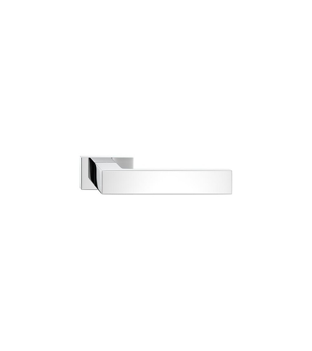Puxador de porta cromado polido Focus design